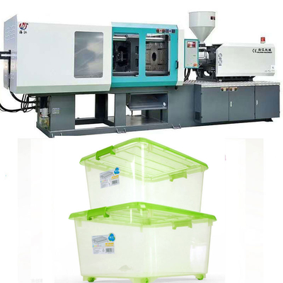 Maszyna do formowania wtryskowego hydraulicznego pudełka PET PP PC ABS Termoplastyk przetworzony z wysoką wydajnością