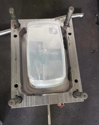 Plastikowa skrzynka na lunch Automatyczna maszyna do formowania wtryskowego dostosowana za pomocą gorącego kanału