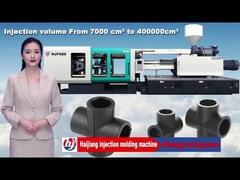 Maszyna do formowania wtryskowego o niskiej objętości 530 ton / maszyna do formowania tworzyw sztucznych do montażu rur Pvc