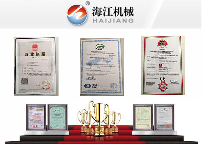 Chiny Ningbo Haijiang Machinery Co.,Ltd.